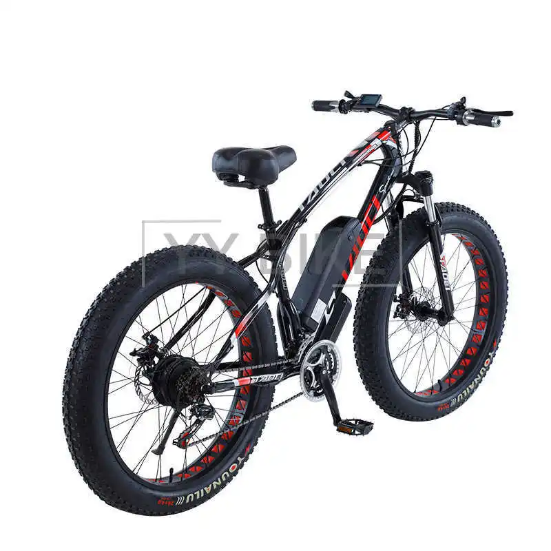 Kaufen TAOCI 26 Zoll Rad Erwachsenen Elektrisches Fahrrad 750W 48V 13AH 50 KM/H 21 Geschwindigkeit Berg Fett Fahrrad E-Bike Elektromobil Snowmobile Ebike