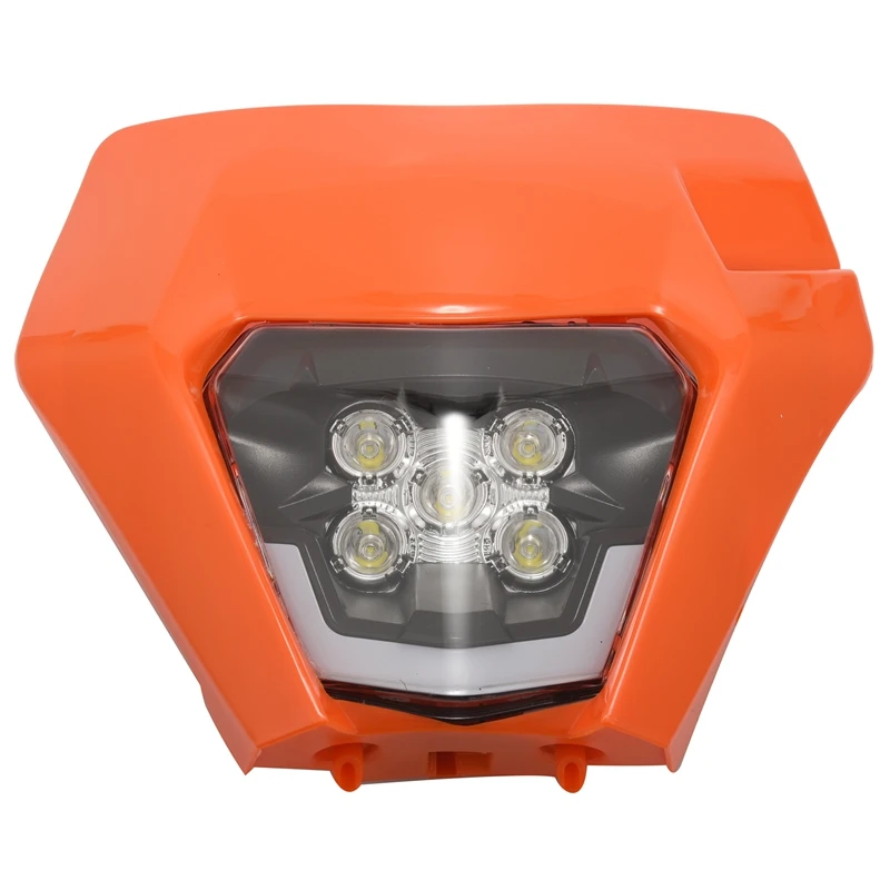 

Universal Motorcycle Headlight LED head light lamp Light for KTM EXC EXCF SX SXF XC XCF XCW XCFW 125 150 250 300 350