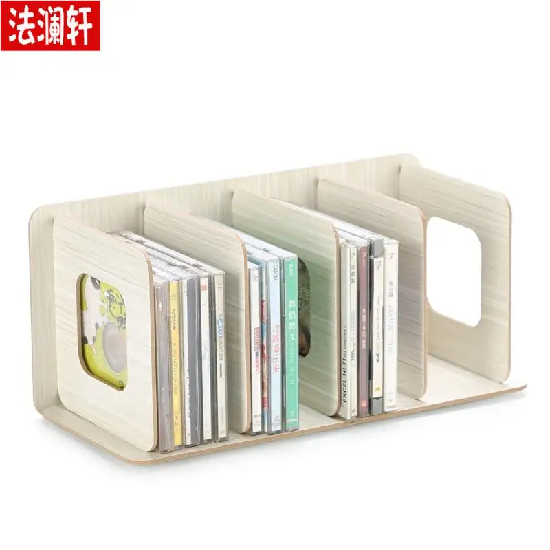 Деревянный приемный креативный стеллаж для Cd дисков Dvd пленки шкаф хранения F1003| |
