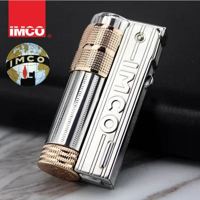 Бензиновая Зажигалка из нержавеющей стали IMCO 6700 - Цвет: Серый