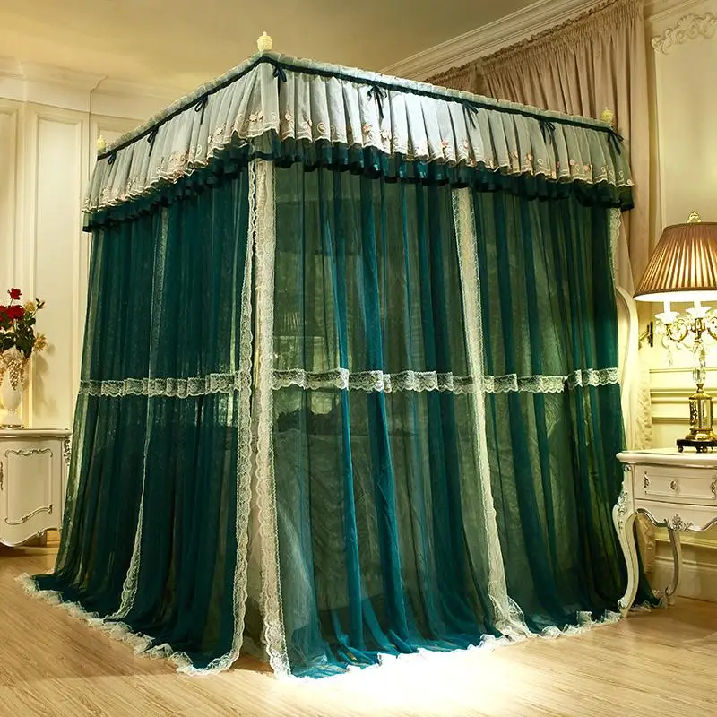 37 зелёный Розово серый двухслойные брюки романтичное Белое кружево Роскошные Palac Стиль трехдверная Рабочая