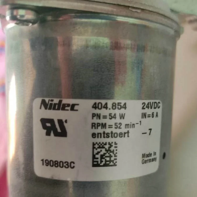 

Nidec 24V 54W 6A DC Motor 404.854 404854 404 854