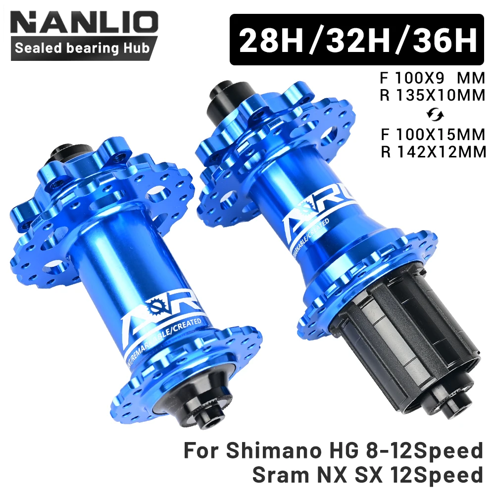 

Ступица для горного велосипеда ARC MT006, ступица из алюминиевого сплава с отверстиями 32, 28, 36, 8-12 В