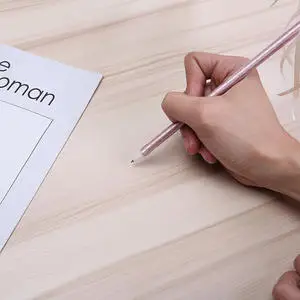 Розовая шариковая ручка креативные подарки рекламная с бантом для свадебных