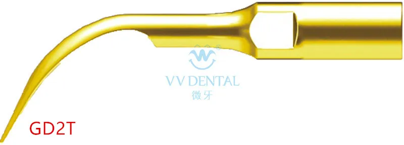 

GD2T, SCALING DENTAL TIP IN THE WORLD,TITANIUM PLATED