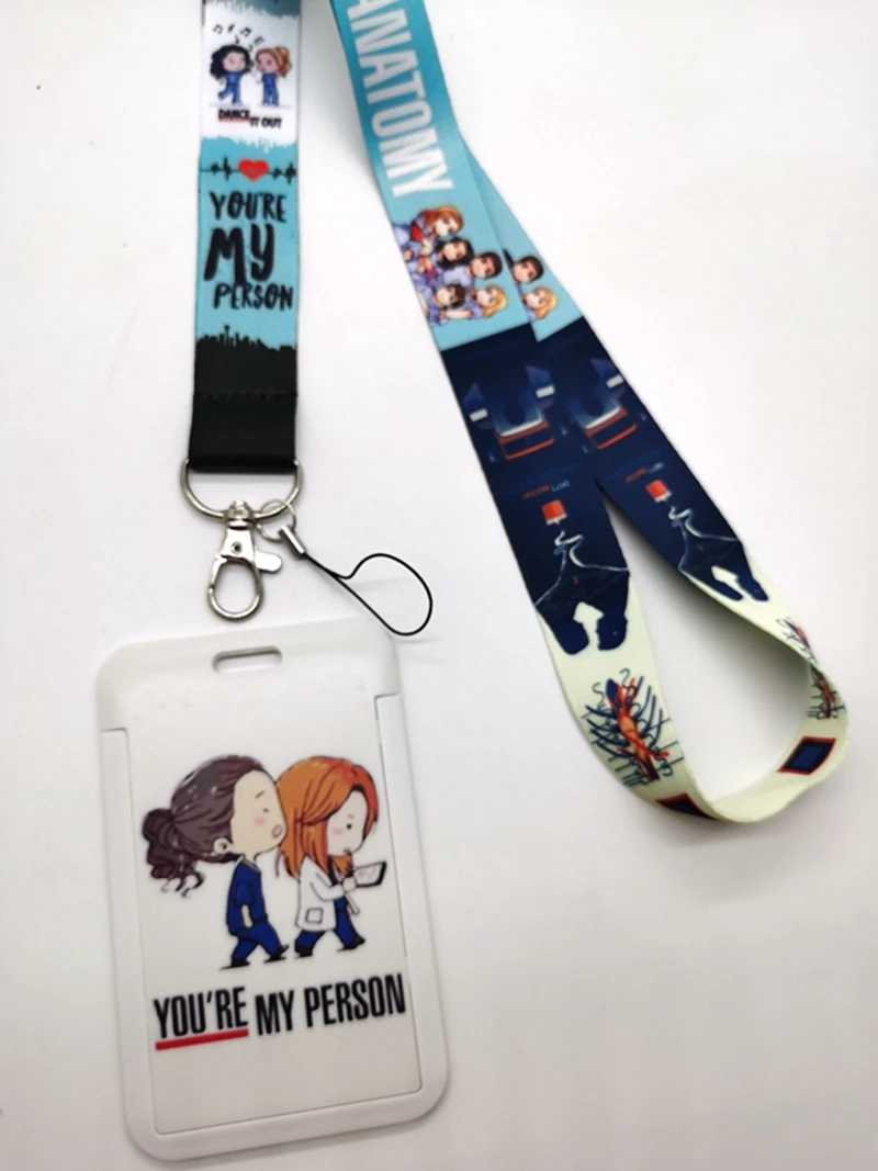 Retail 1 set Doctor nurse Key Chains Neck Strap Keys Camera ID Card Lanyard NL6 | Украшения и аксессуары