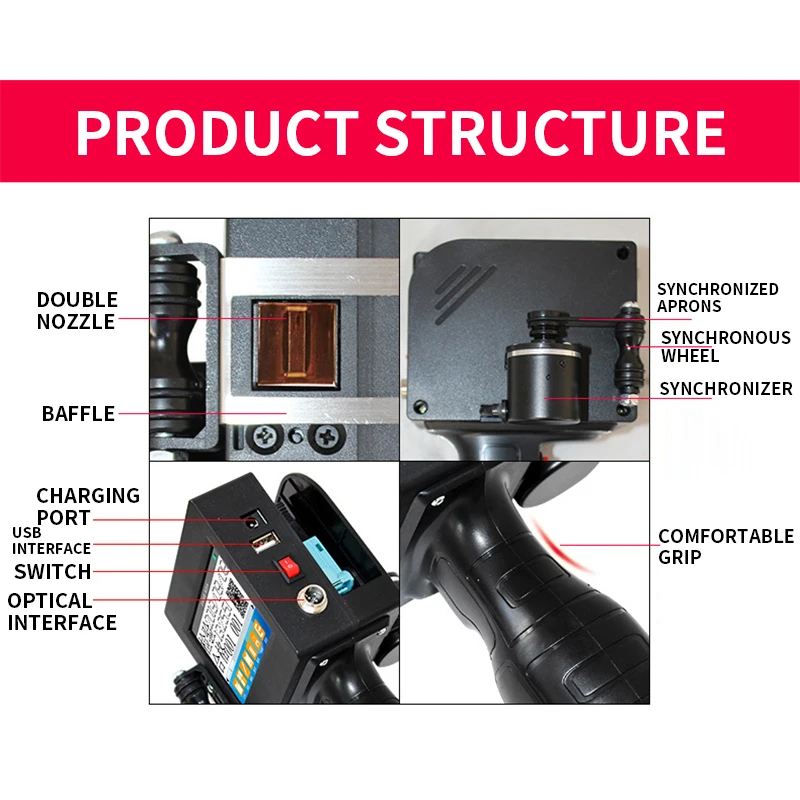 LZHZXY ZM-950 Умный ручной струйный принтер