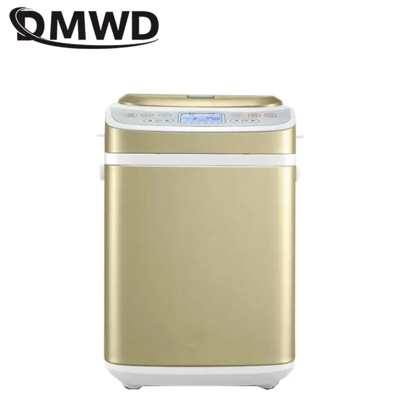 DMWD домашняя интеллектуальная хлебопечка автоматическая жаровня сделай сам