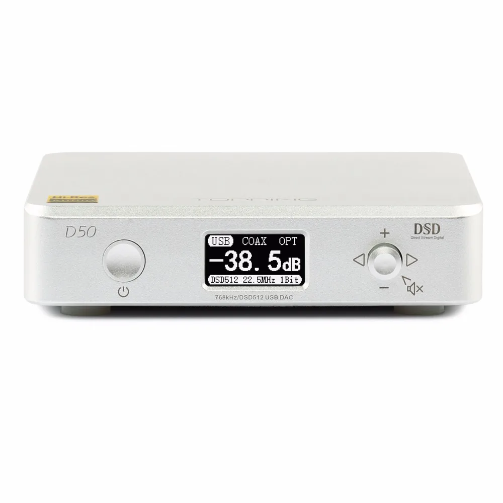Топпинг D50S dac аудио усилитель hifi усилитель аудио декодер es9038q2m dsd usb dac amp портативный декодирующий усилитель XMOS XU208