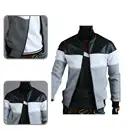 Мужская куртка с манжетами-манжетами, в рубчик