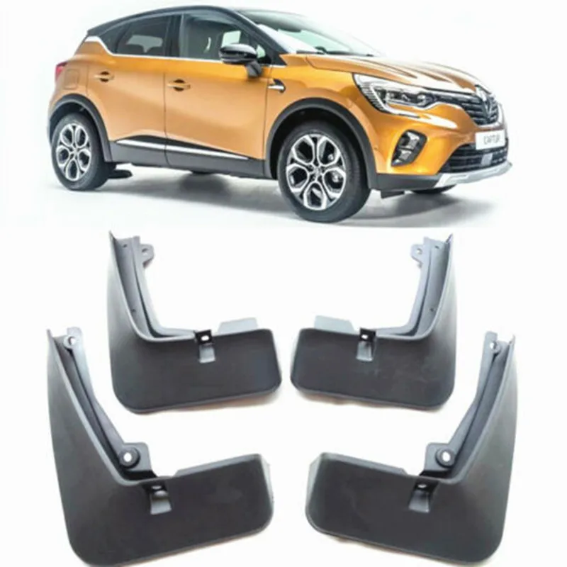 

4pcs Brand New Car Mudguards For Renault fender Front Rear Mud Flaps For Renault Captur 2020 Mudflaps Splash Guards Accessories