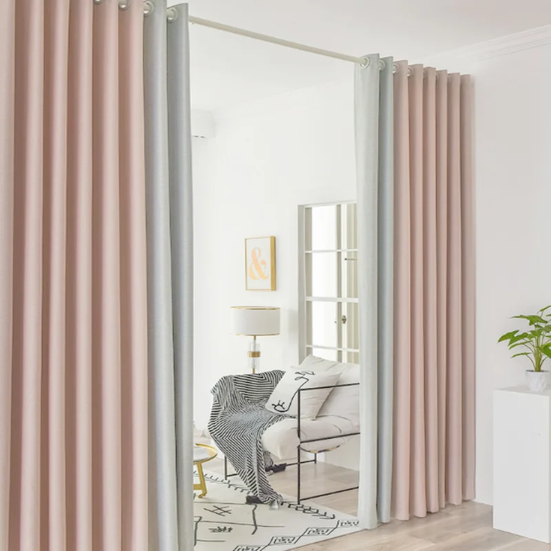 

Light Luxury Pastoral Style Shading Curtain Contracted Modern Sitting Room Bedroom Balcony Cloth Gauze Curtain