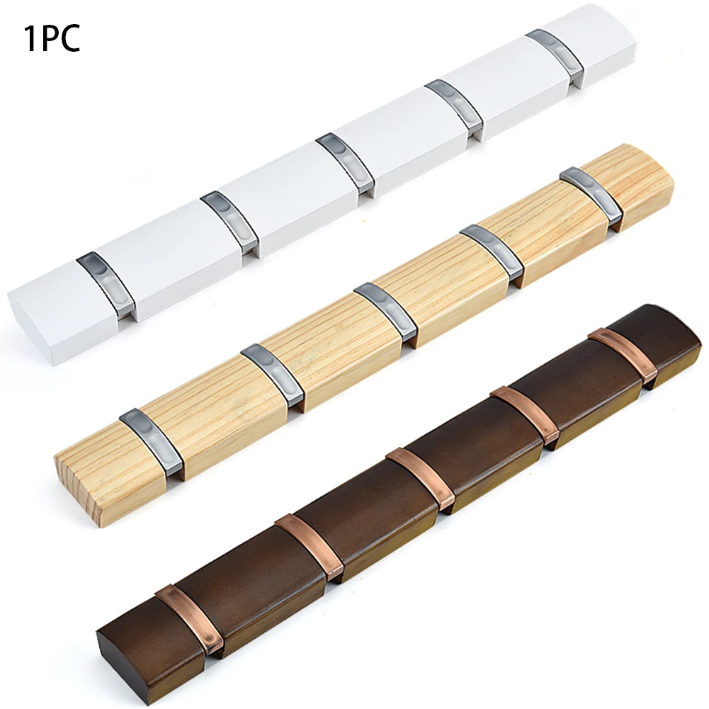 Цинкового сплава стойка вешалок для полотенец Настенный Держатель деревянных