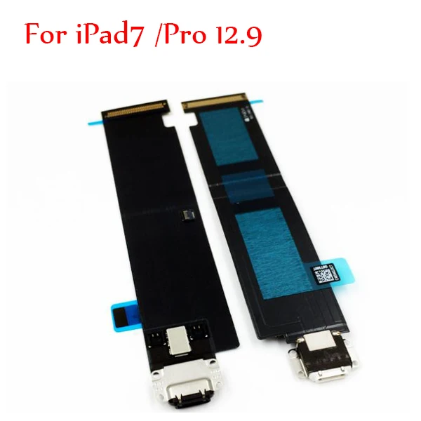 for iPad7 Pro 12.9 B Зарядный порт док-станция USB разъем гибкий кабель для iPad 2/3/4 5 Air 2 6 Mini 1 2 3 4 ленты запасные части-в мобильном телефоне - Цвет: for iPad7 Pro 12.9 B