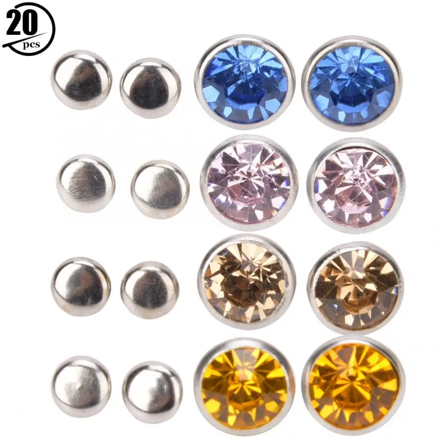 20 комплектов заклепки со стразами|Стразы| |