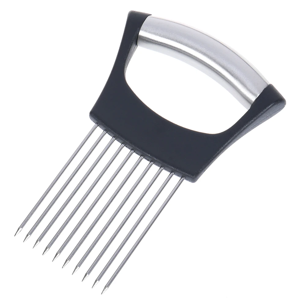 Держатель для луковой нарезки из нержавеющей стали измельчитель овощей и