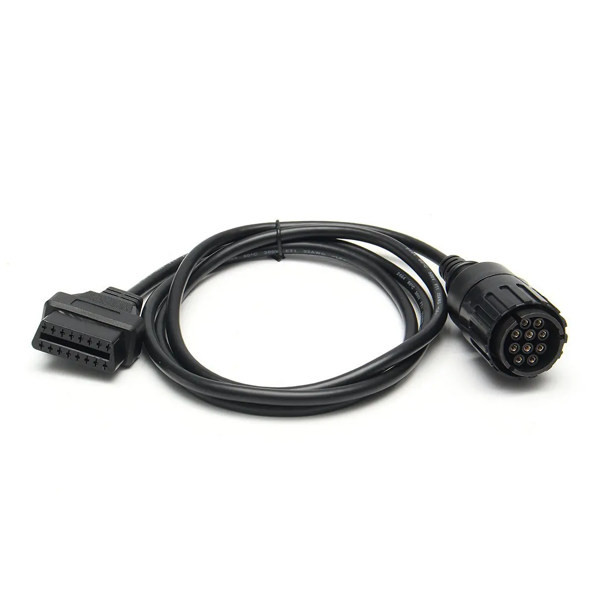 

For BMW ICOM D Cable ICOM-D Motorcycles Motobikes 10 Pin Adaptor 10Pin To 16Pin OBD2 OBDII Diagnostic Cable I-COM A2 tool cables