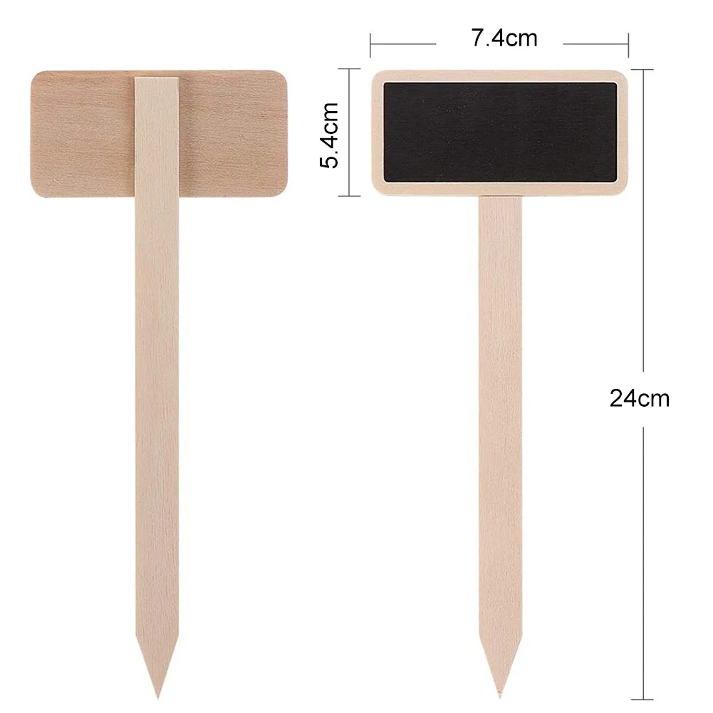 20 шт. Т образная деревянная доска для украшения сада|Маркеры растений| |