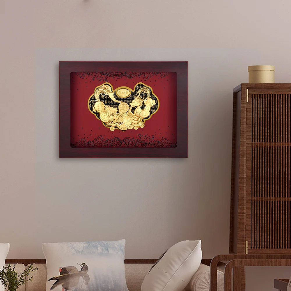 Verkauf Pi Xiu Wand Malerei Pi Xiu Kylin Bild Chinesische Mythische Tier Crarfts Blühendes Geschäft Glück Fengshui Reichtum Dekoration