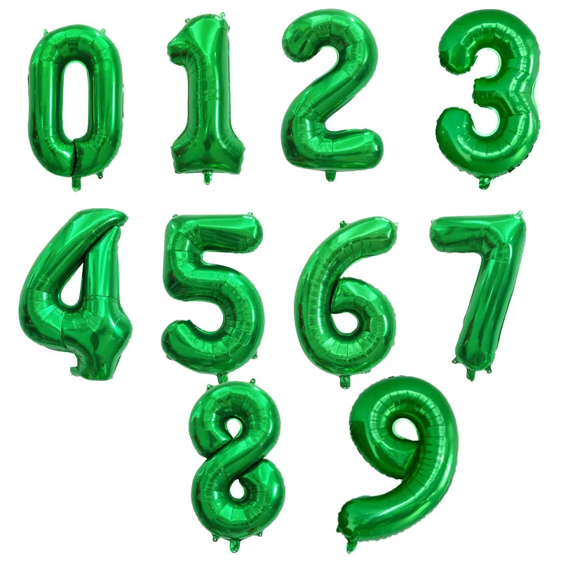 Воздушные шары из фольги в виде цифр 32 дюйма | Дом и сад