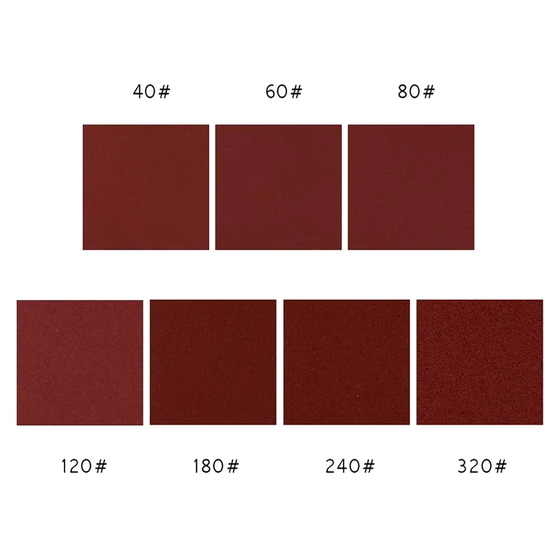 Горячая Распродажа 105 шт. шлифовальная бумага для детали мыши 40 60 80 120 180 240 320 Grits |