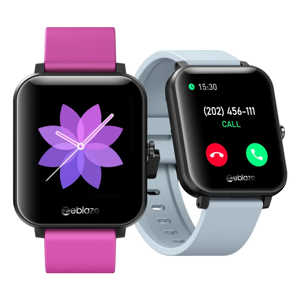 

[2 pack]Zeblaze GTS Smart Watch Dual Band Bluetooth Call Heart Rate Blood Pressure Blood Oxygen Monitoring