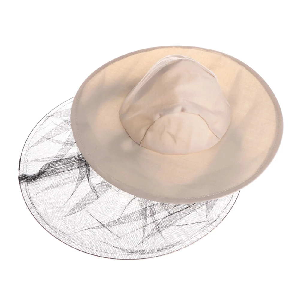 Professional Beekeeping Hat Denim Mesh Anti Bee Face Protector Cap Head Neck Wrap Tools | Дом и сад
