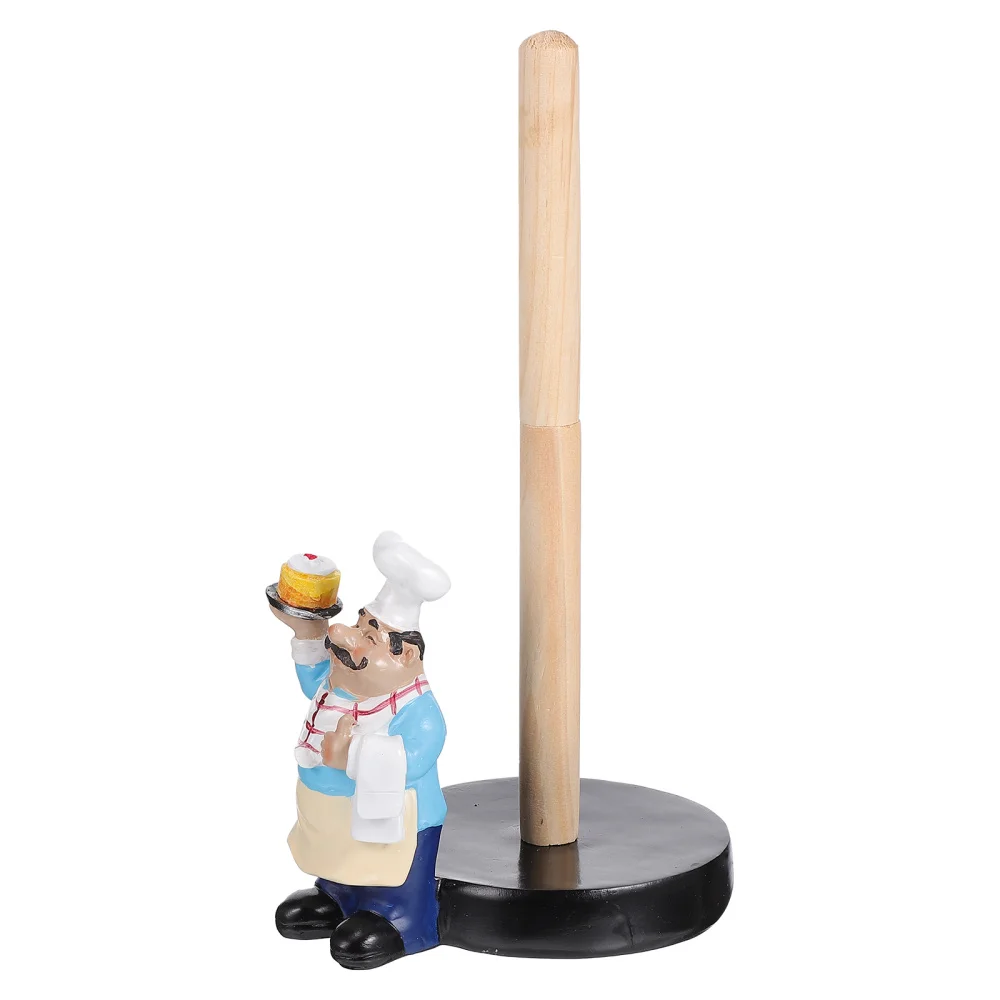 

1Pc Decorative Paper Towel Holder Creative Style Restaurant Tissue Organizer