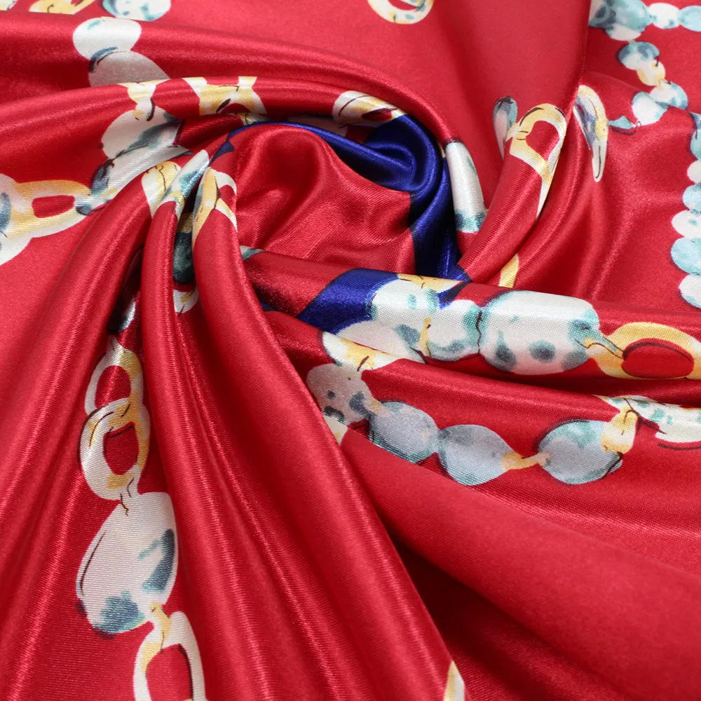 2019 Элегантный женский шарф из смеси шелка хиджаб атласные женские шали для