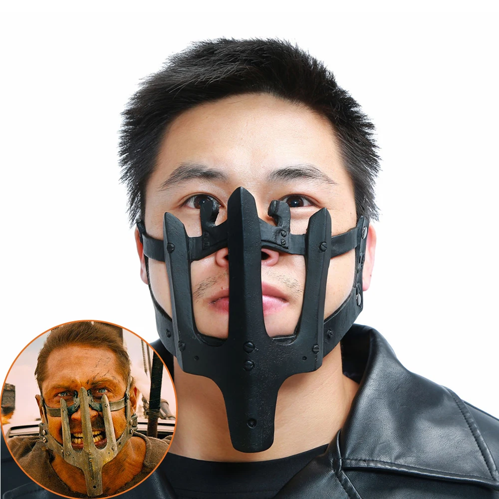 XCOSER Mad Max маска MM4 Fury Road Max Rockatansky полумаска для лица из ПВХ с эластичным ремешком костюм для Хэллоуина реквизит