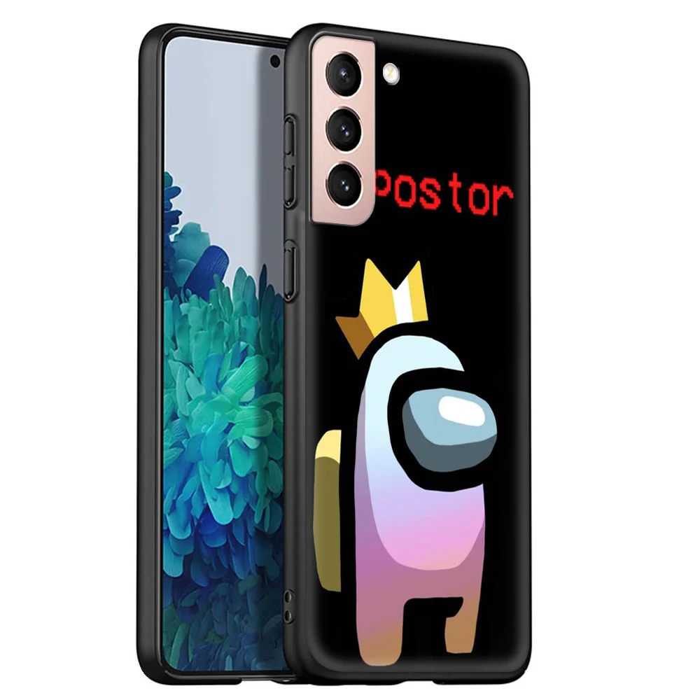 

Game Among US Luxury Phone Case for Samsung Galaxy S20 FE S21 S20 Ultra S10 Lite S10E S9 S8 Plus 5G Soft Coque Shell
