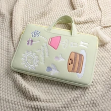 2021 New Fashion Cute Laptop Handbag 13.3 14 15 15.6 inch Notebook Bag for Mac Air pro16 Asus Surface Xiaomi Huawei Dell Lenovo