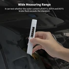 Универсальный инструмент для тестирования тормозной жидкости автомобиля, быстрый и точный тестер, ручка с 5 светодиодный мини-индикаторами для ремонта автомобиля