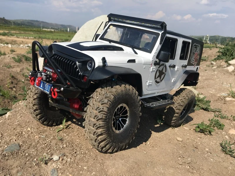 GWOLVES Racing 1/10 CNC все алюминиевые и углеродные 313 мм Колесная база Wrangler рама осевая SCX10 быстрая