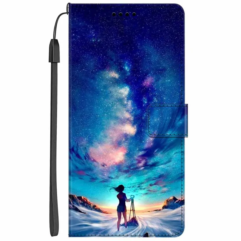 Магнитный чехол-кошелек для Huawei P smart Pro чехол из STK-L21 кожи с откидной крышкой Y9s / Y5