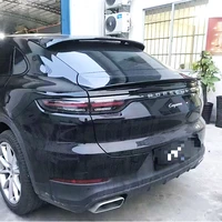 carbon fiber rear trunk lid boot car tuning lip wings spoiler for porsche cayenne coupe 2018 2019 2020 2021 2022 styling parts