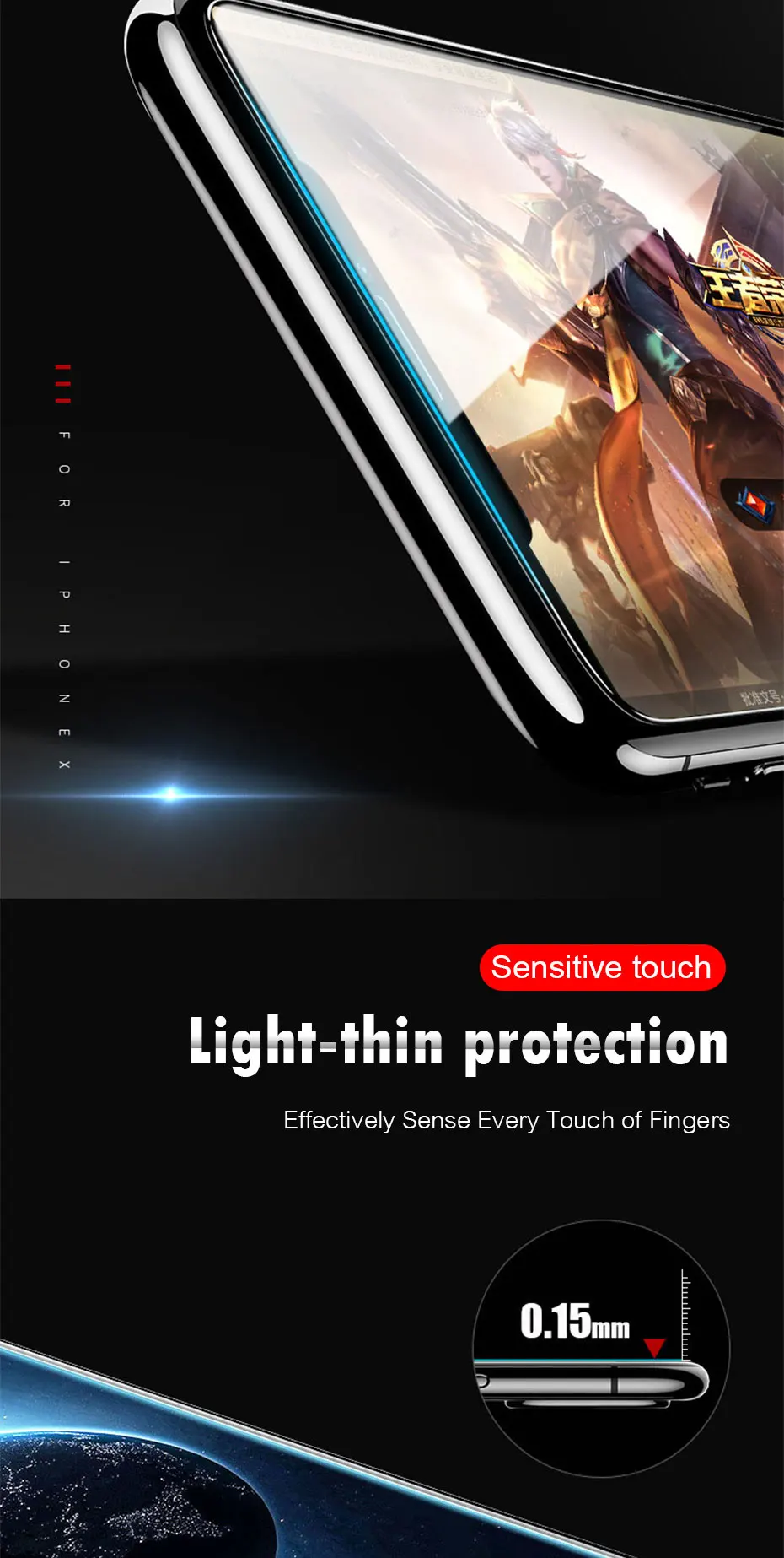Tempered Glass For iPhone 11 7 8 6 6s Plus Screen Protector Protective Glass For iPhone 11 pro X XR XS Max XR 11 Pro Max Glass