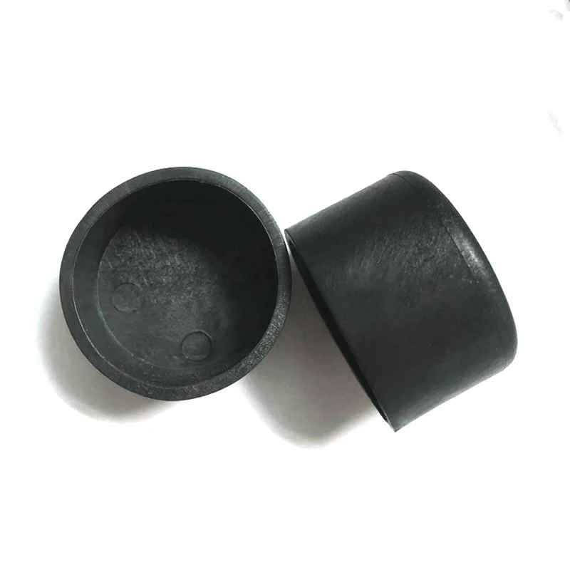 Black Rubber Chair Table Feet Furniture Stick Pipe Tubing Tube Insert Plug Bung End Cover Caps 12/14/14/15/16/19/20/22/25mm~45mm images - 6