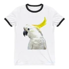 Женская футболка с принтом Тропических птицпопугаевтоко, 2021