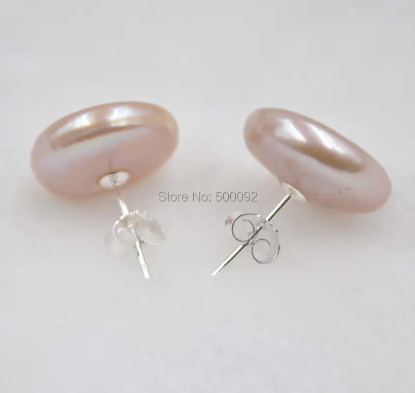 Серьги-гвоздики с искусственным жемчугом 15 мм | Украшения и аксессуары