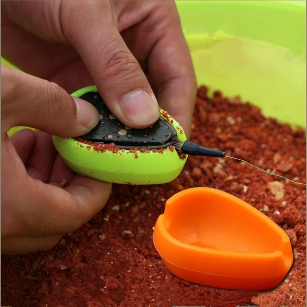 

Silicone Quick Release Baits Moulds for Carp Fishing Inline Method Feeder