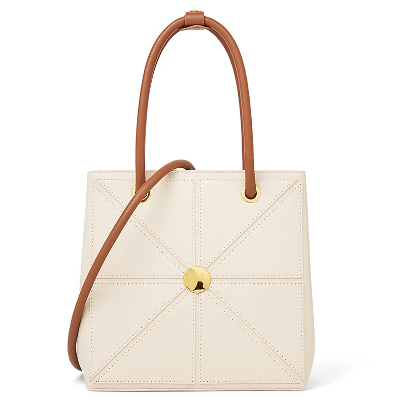 

High Quality geniune Leather Casual Crossbody Bag Luxury HandbagsBags Designer Small Bucket Shoudler Bags for Women 2020 Sac