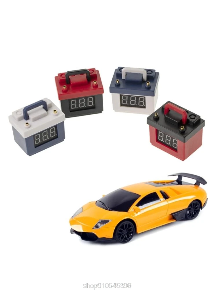 

Mini Decoration Parts Simulation Lithium Battery LiPo Low Voltage Alarm for 1/8 1/10 RC Model Car Decorative O29 20 Dropshipping