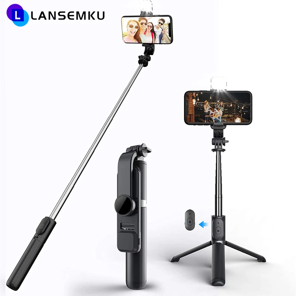 Gimbal Selfie Stick Stabilizer Telescopic Tripe Phone Selfie Stick Tripod For Mobile Phone Tripod Smartphone Monopod Holder