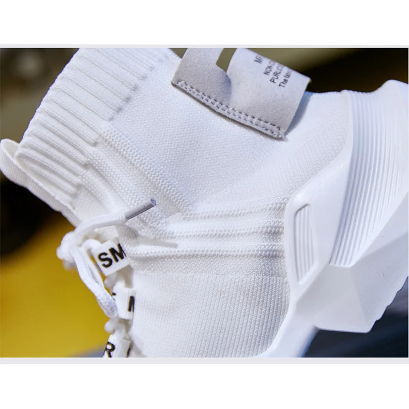 Кроссовки женские высокие на массивной подошве дизайнерская повседневная