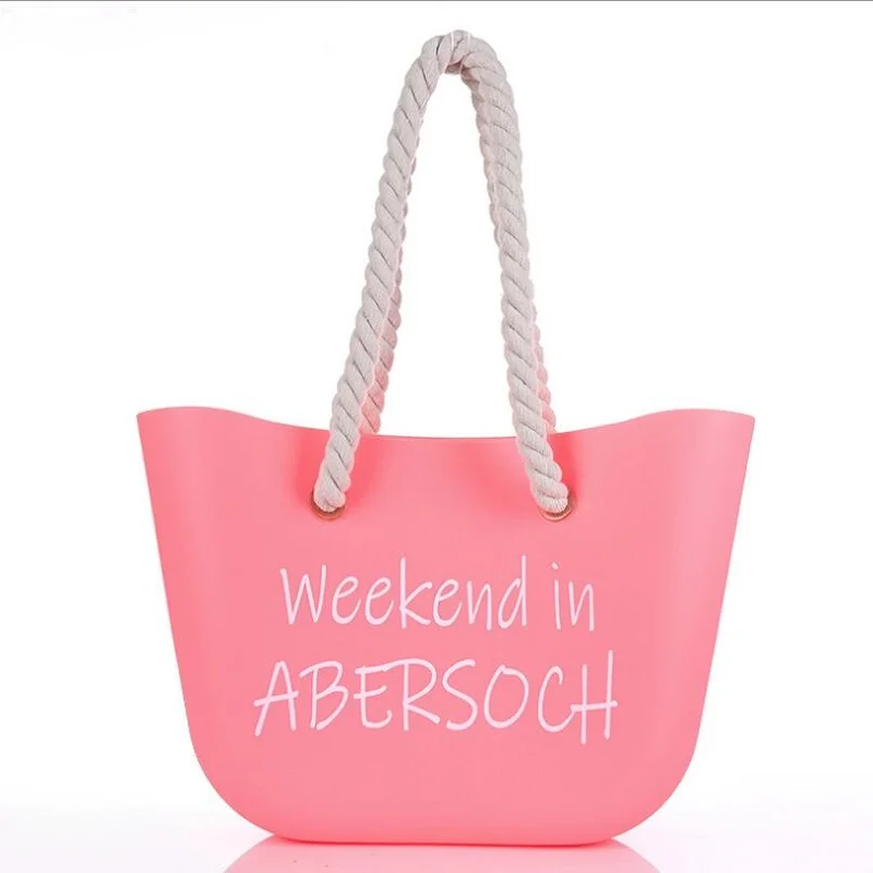 Поводок Jelly beach obag женская сумка с ручками Классическая отделка модная