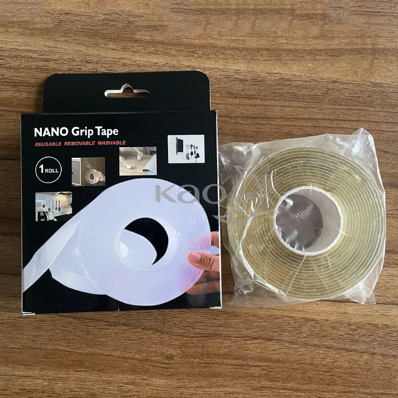 

3M 50MM 30MM Nano Double Sided Tape Transparent Reusable Waterproof Adhesive Kitchen Bathroom Heavy Duty Clear Tape Stickers