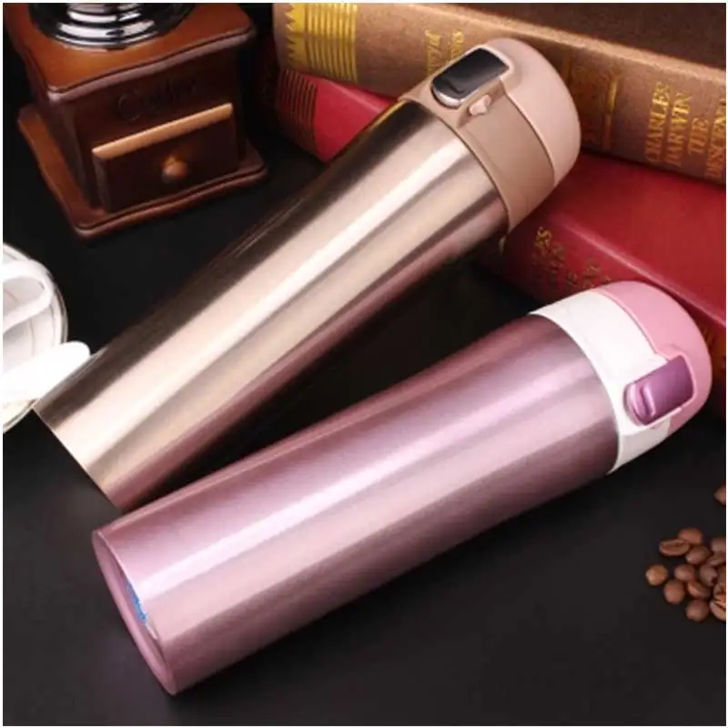 GFHGSD 450 мл офисные чайные кофейные бутылки для воды из нержавеющей стали