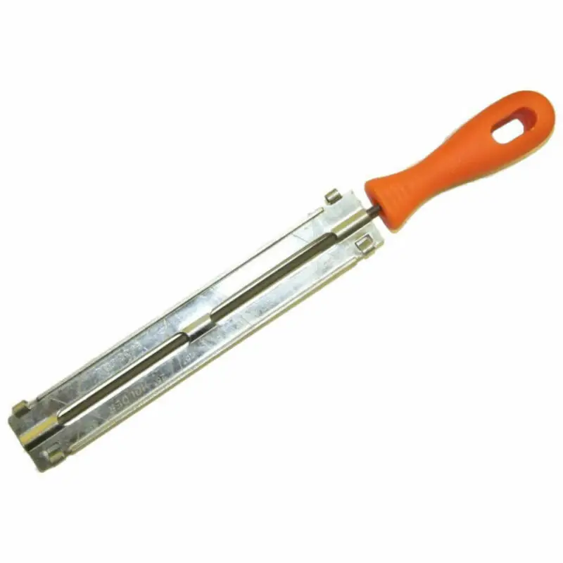 

Chainsaw Files 5/32\" Round Chain Blade Filing Guide Sharpener Power Equipment