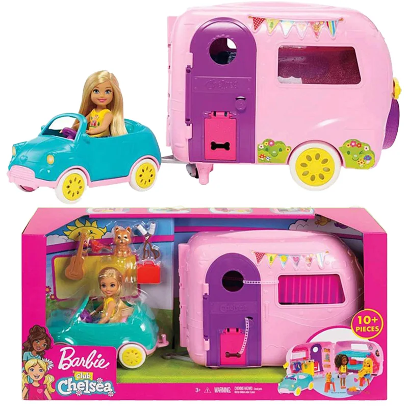 Mattel Барби клуб Челси Кемпер игровой набор 10 + тематические аксессуары кукла